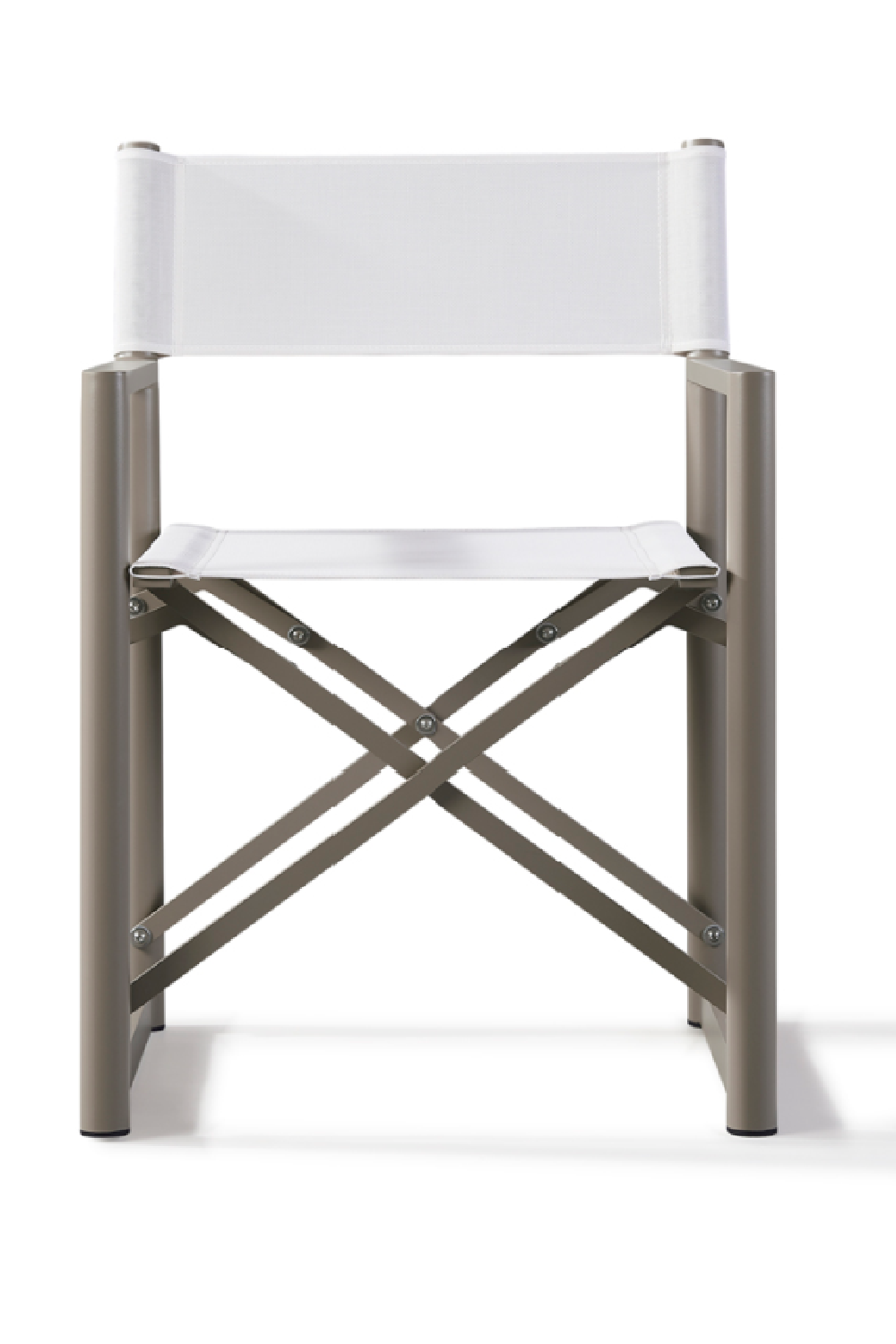 Taupe and White Outdoor Dining Chair | Andrew Martin Harlyn | OROA.com