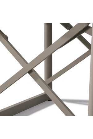 Taupe and White Outdoor Dining Chair | Andrew Martin Harlyn | OROA.com