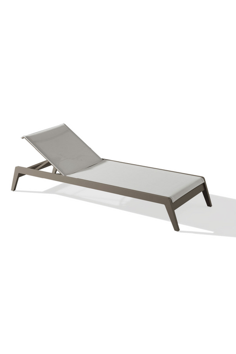 Graphite Outdoor Sun Lounger | Andrew Martin Harlyn | OROA