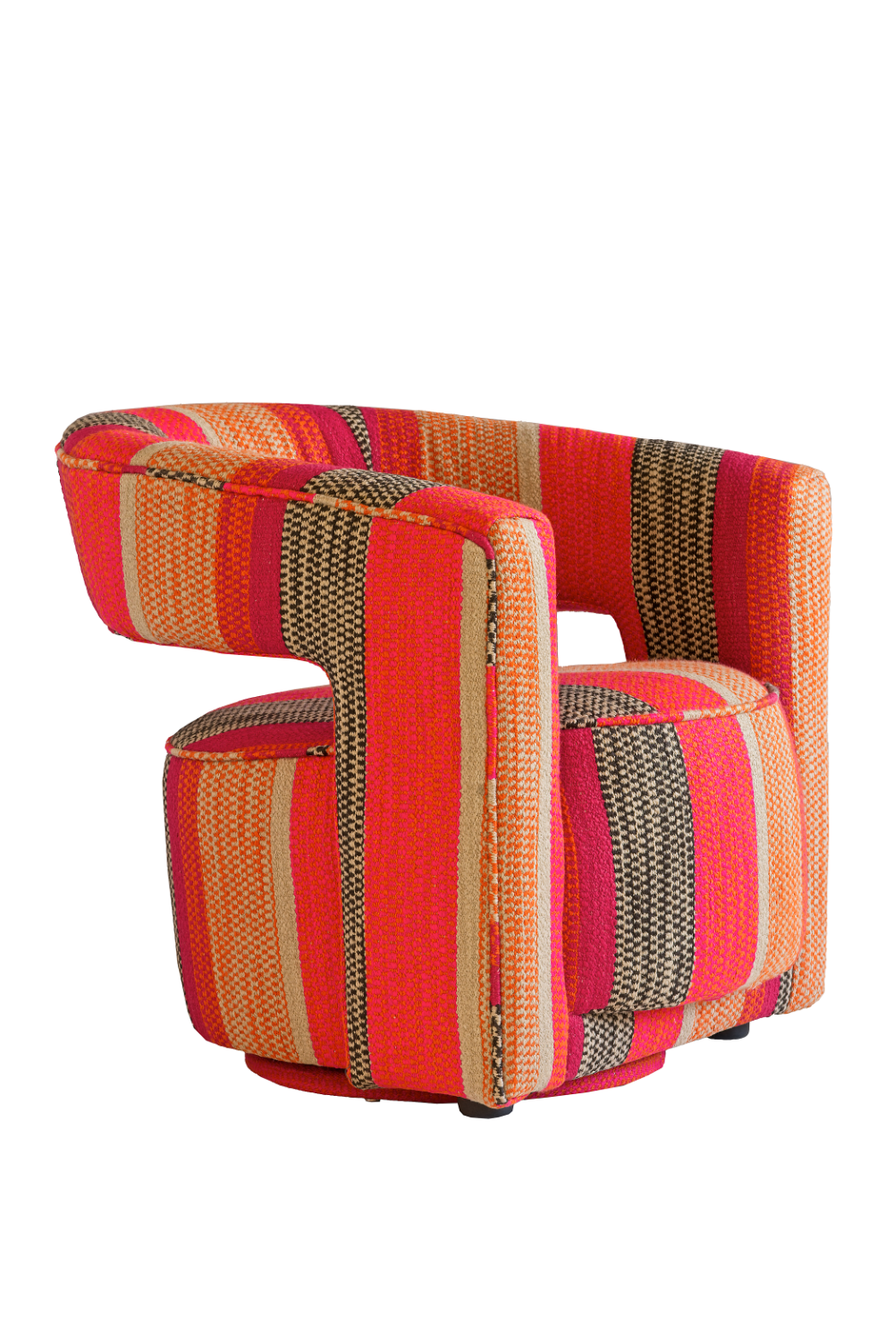 Multi-colored Sculptural Swivel Chair | Andrew Martin Madison | OROA