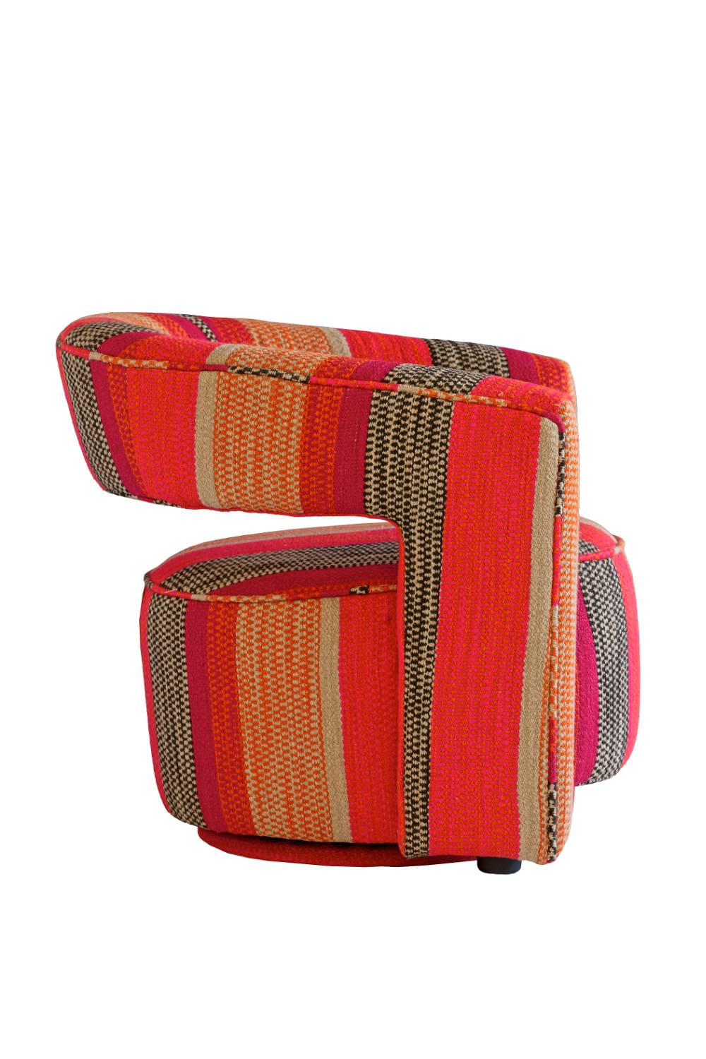 Multicolor swivel outlet chair