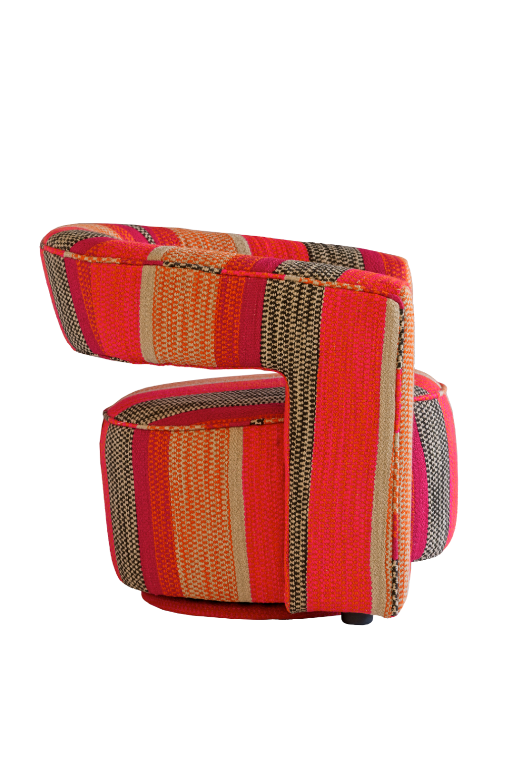 Multi-colored Sculptural Swivel Chair | Andrew Martin Madison | OROA