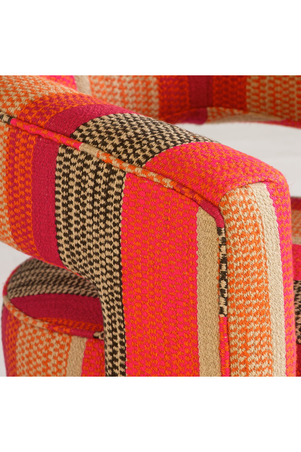 Multi-colored Sculptural Swivel Chair | Andrew Martin Madison | OROA