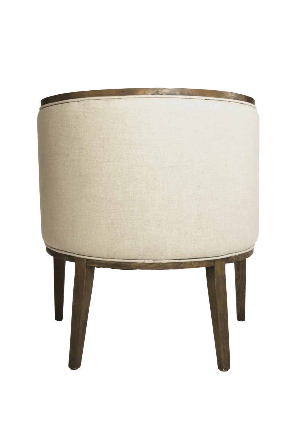 Mid-Century Upholstered Barrel Chair | Andrew Martin | OROA
