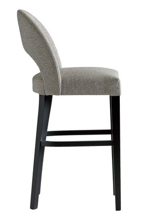 Cut-Out Back Modern Bar Stool | Andrew Martin Dune | OROA