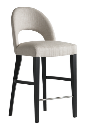 Cut-Out Back Modern Bar Stool | Andrew Martin Dune | OROA