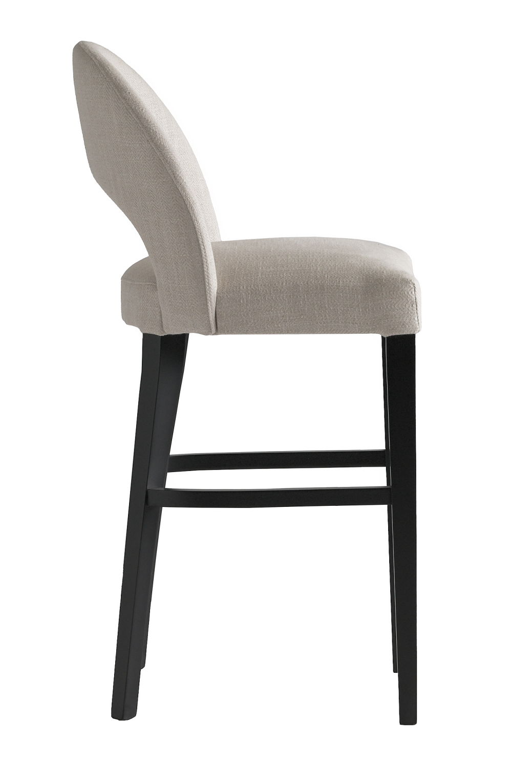 Cut-Out Back Modern Bar Stool | Andrew Martin Dune | OROA