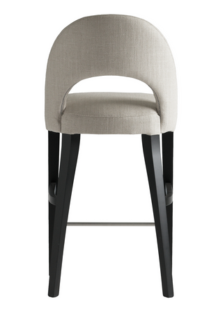 Cut-Out Back Modern Bar Stool | Andrew Martin Dune | OROA