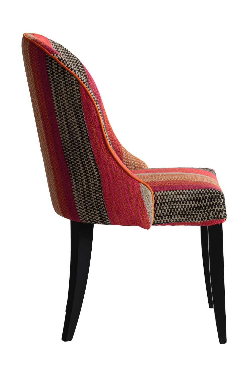 Curved Back Upholstered Dining Chair | Andrew Martin | Oroa.com