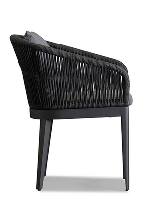 Curved Outdoor Dining Chair | Andrew Martin Voyage | OROA