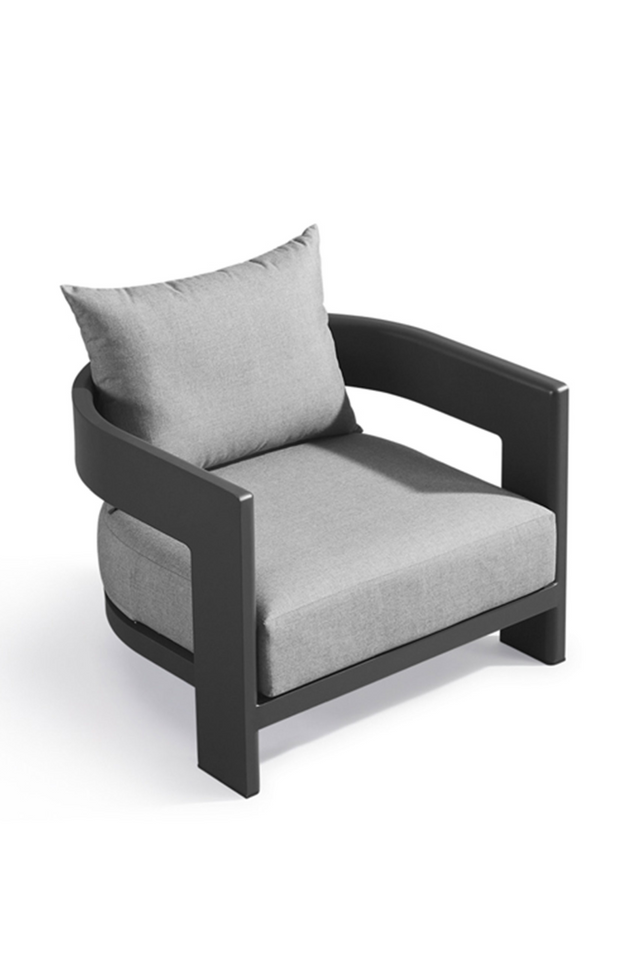 Sculptural Modern Outdoor Armchair | Andrew Martin Caicos | OROA