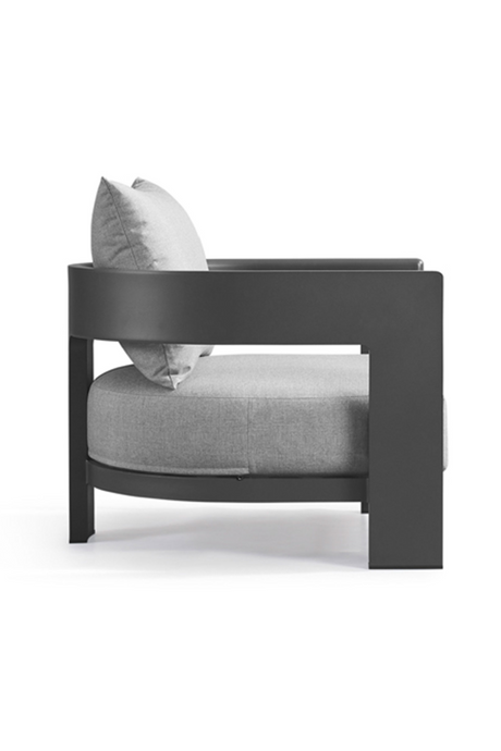 Sculptural Modern Outdoor Armchair | Andrew Martin Caicos | OROA