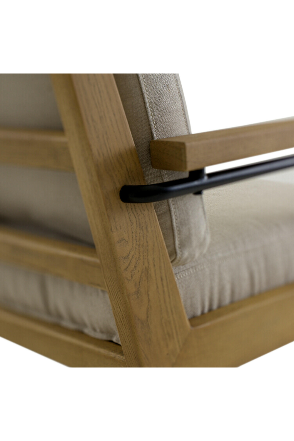 Wood Framed Swivel Officer Chair | Andrew Martin Malik | Oroa.com