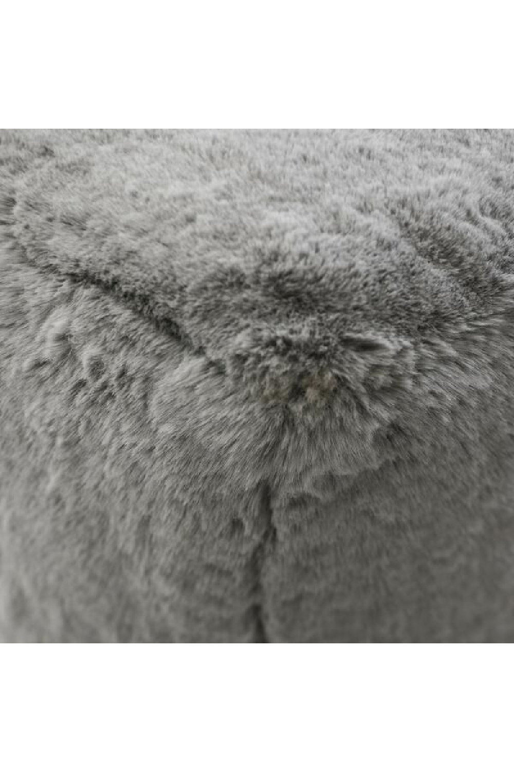 Fur Rectangular Ottoman | Andrew Martin Willis | Oroa.com