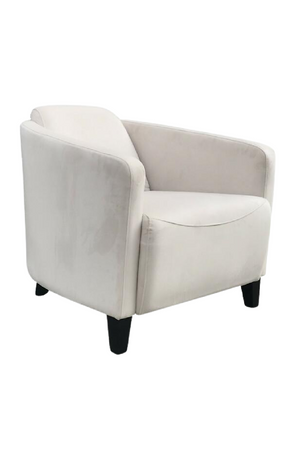 Velvet Occasional Barrel Chair | Andrew Martin Turnball | Oroa.com