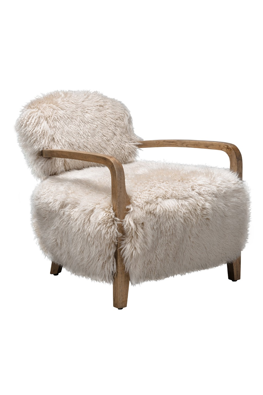 Sheepskin Lounge Chair | Andrew Martin Cabana | Oroa.com