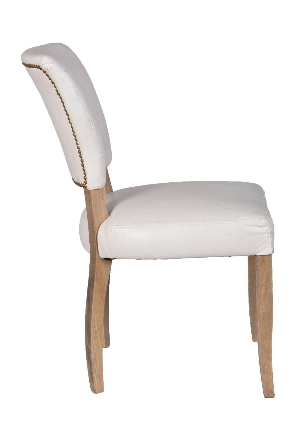 Studded Leather Dining Chair | Andrew Martin Mimi | Oroa.com