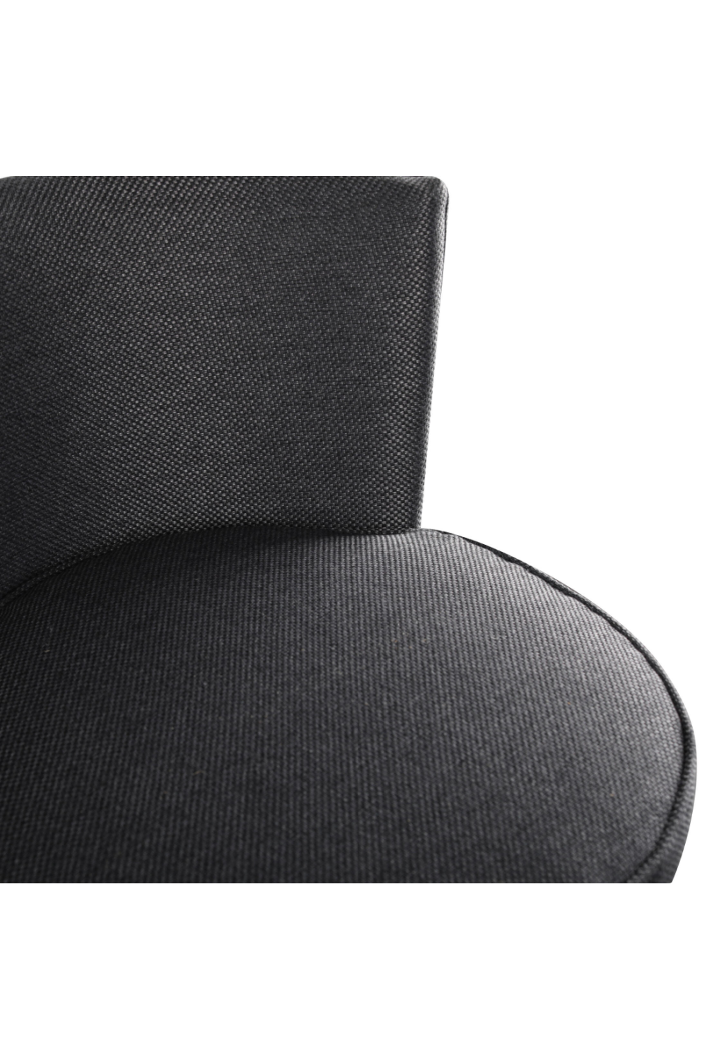 Gray Upholstered Swivel Bar Stool | Andrew Martin Povis | Oroa.com