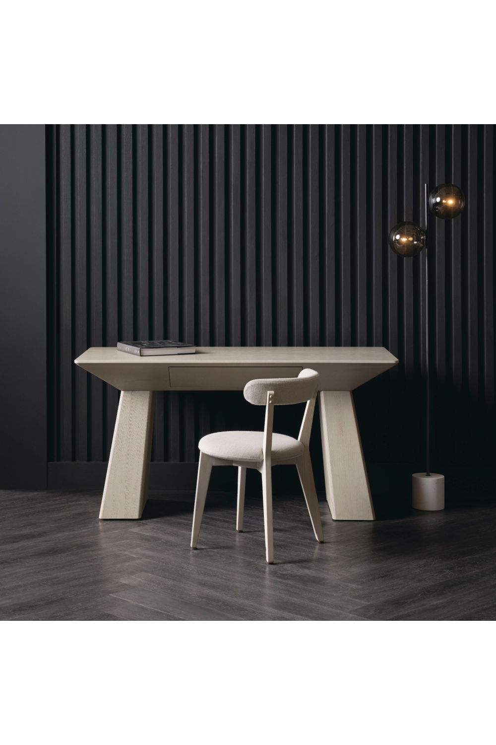 Neutral Linen Dining Chair | Andrew Martin Bliss | Oroa.com