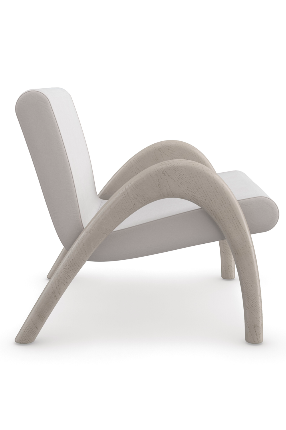 Taupe Velvet Ocassional Chair | Andrew Martin Coco | Oroa.com