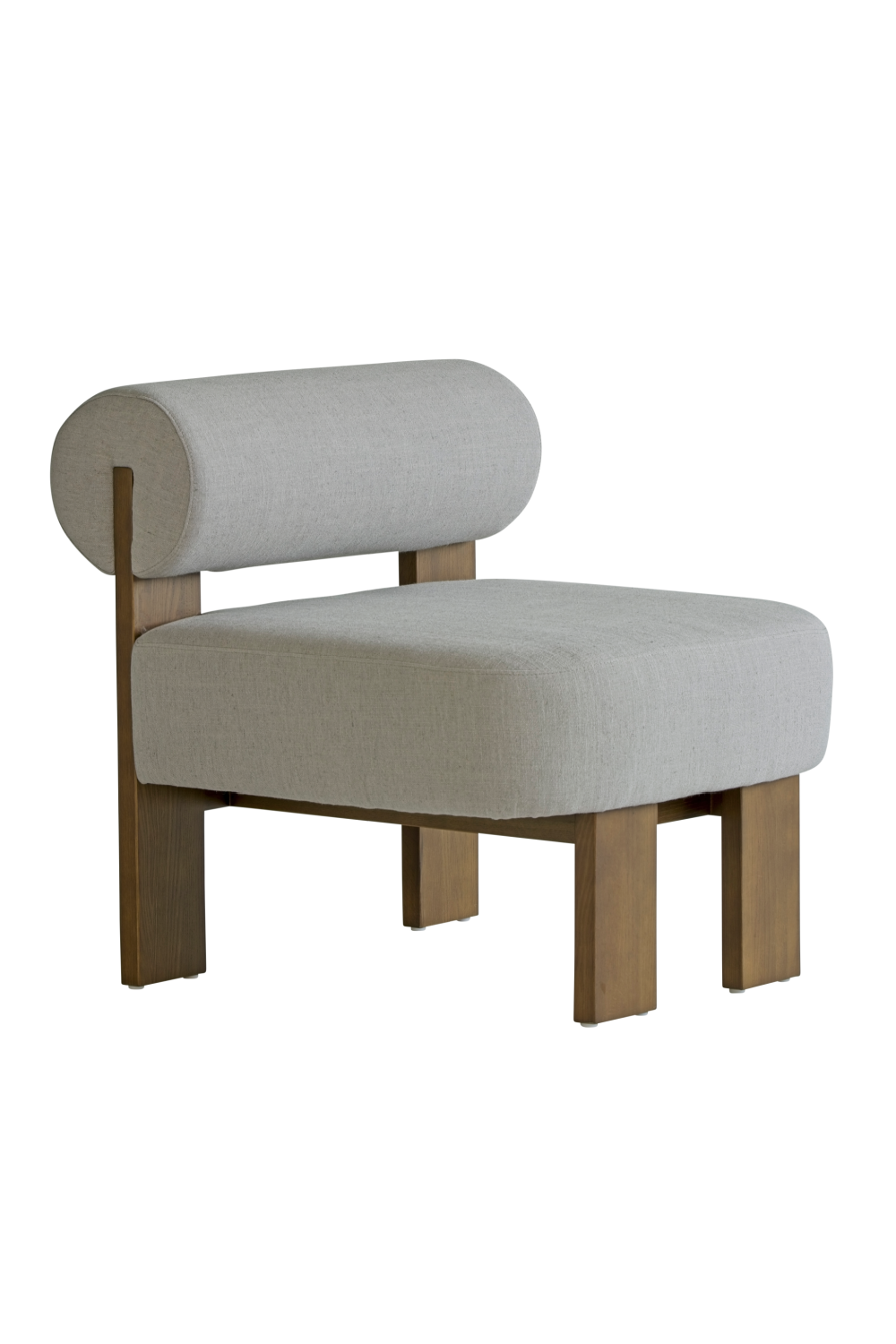 Gray Linen Occasional Chair | Andrew Martin Pello | Oroa.com