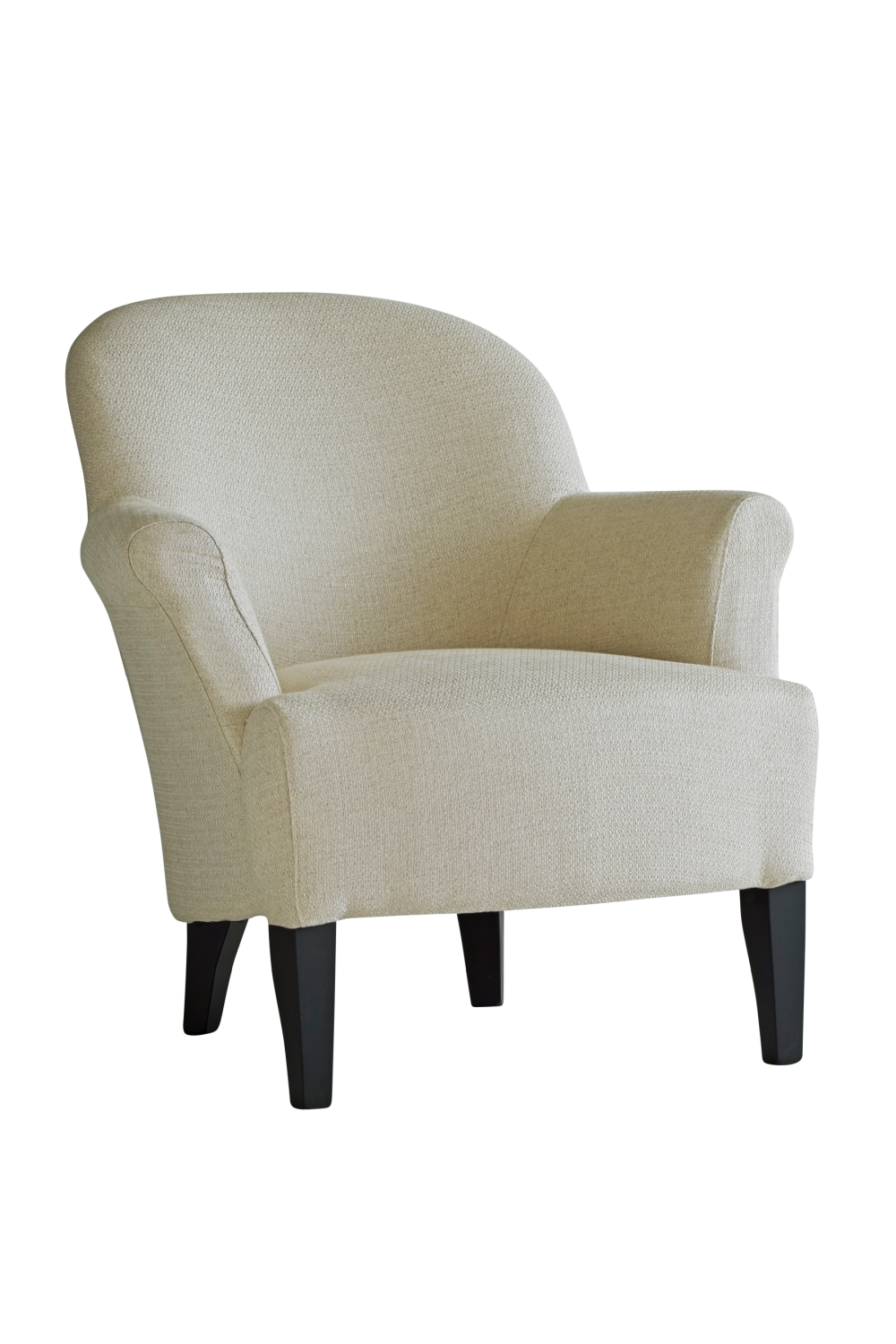 Taupe Linen Lounge Chair | Andrew Martin Victoria | Oroa.com