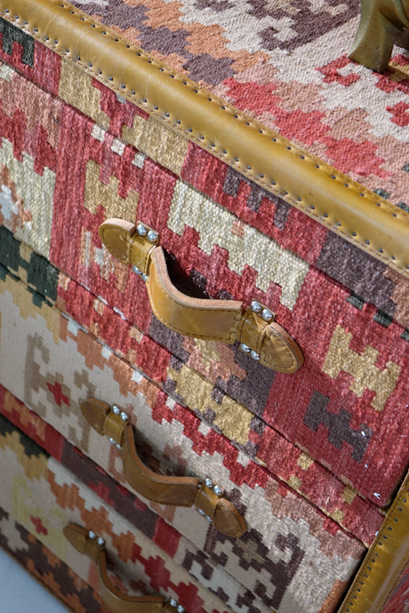 Kilim Upholstered Chest of Drawers | Andrew Martin Howard | OROA