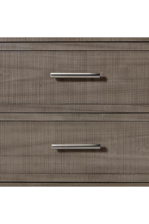 Gray Ash Wood Nightstand | Andrew Martin Raffles | OROA.com