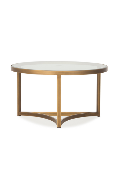White Glass Top Coffee Table | Andrew Martin Sundance