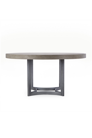 Silver Oak Round Dining Table | Andrew Martin Ashton | OROA.com