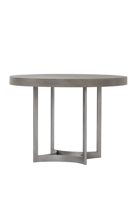Silver Oak Round Dining Table | Andrew Martin Ashton | OROA.com