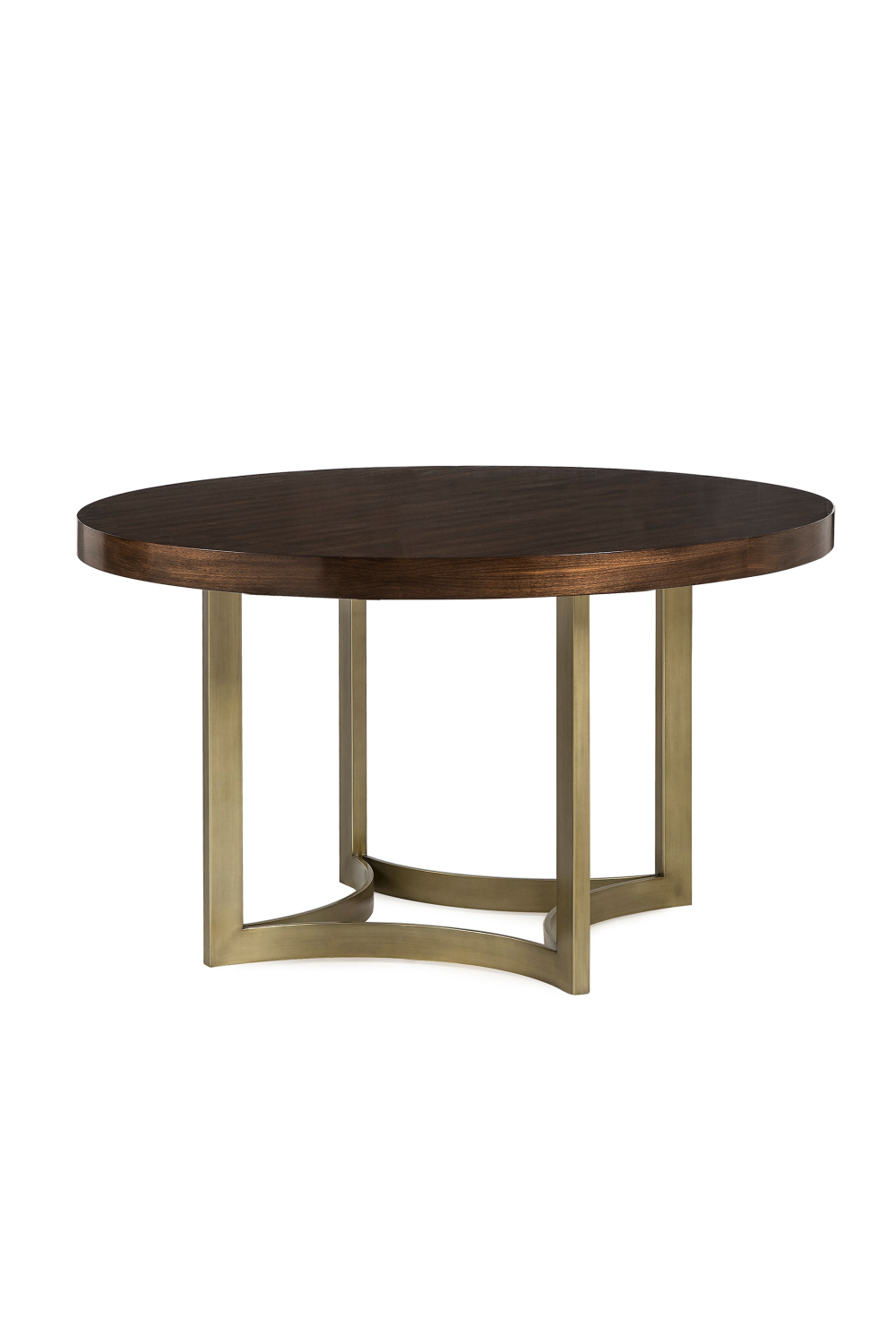 Warm Walnut Round Dining Table | Andrew Martin Chester | OROA