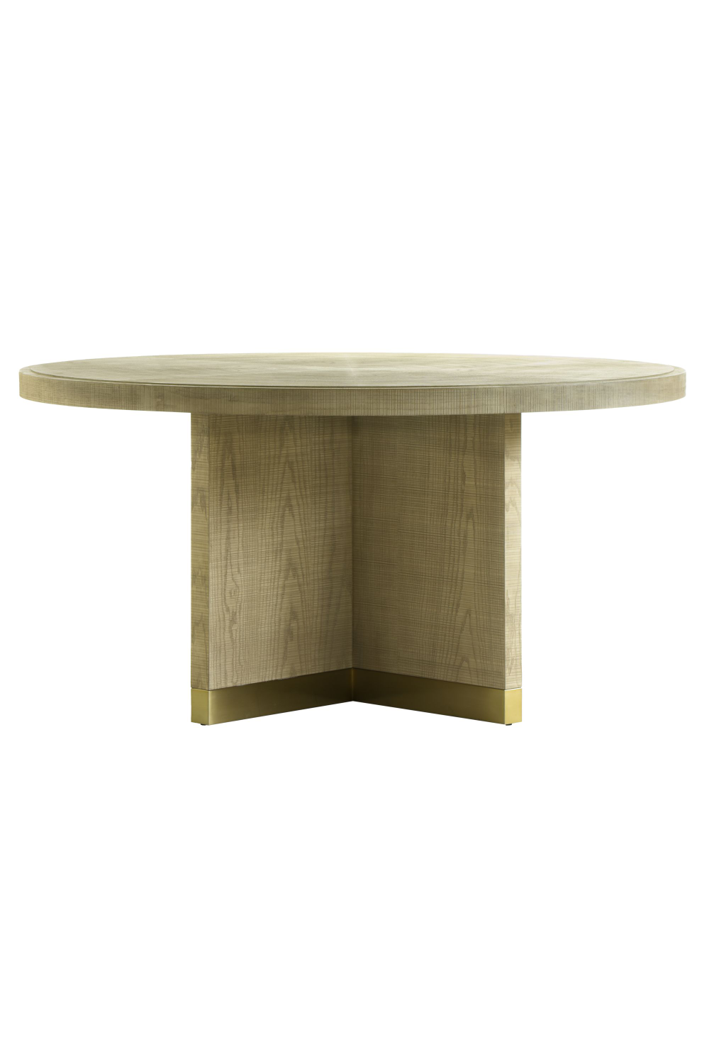Round Wooden Dining Table | Andrew Martin Raffles | Oroa.com
