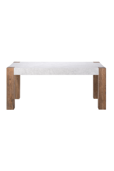 White Marble Dining Table | Andrew Martin Junction | Oroa.com
