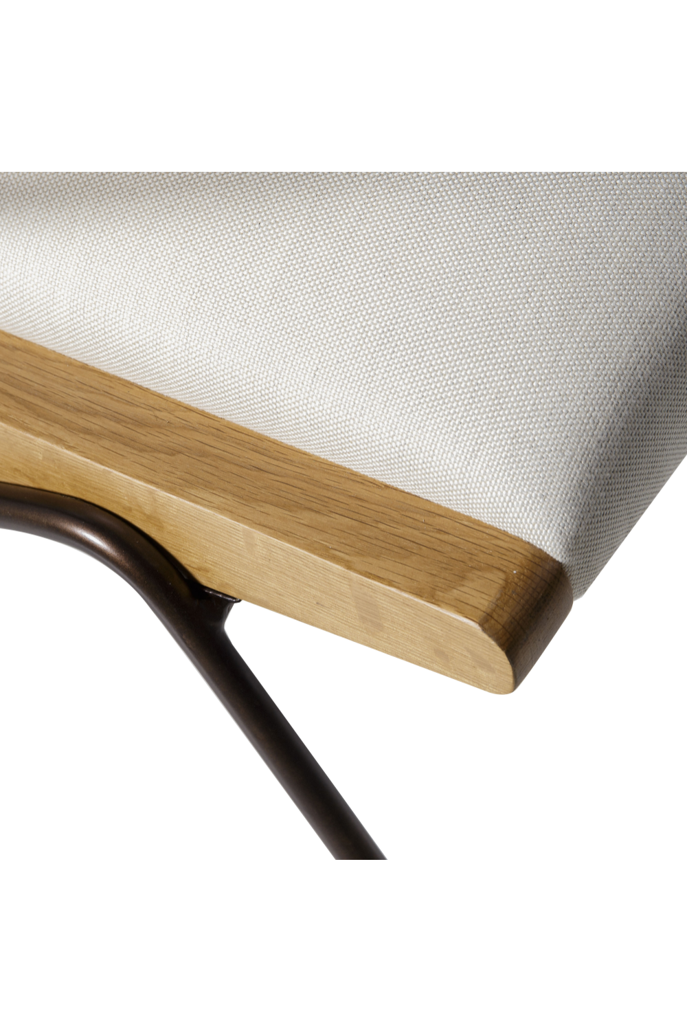 Oak Framed Beige Lounge Chair | Andrew Martin Marianne | OROA