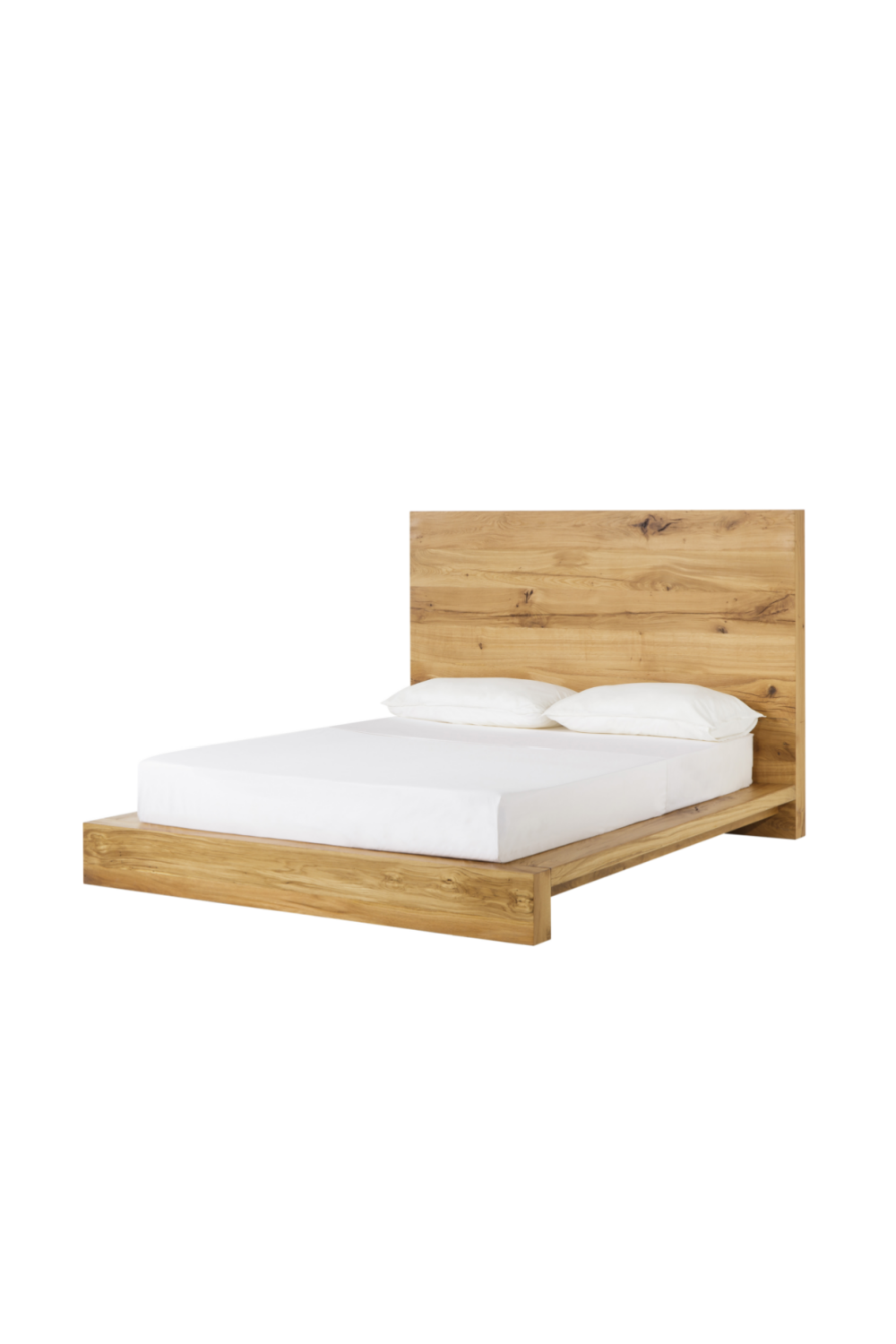 Natural French Oak Queen Bed | Andrew Martin Sands | OROA