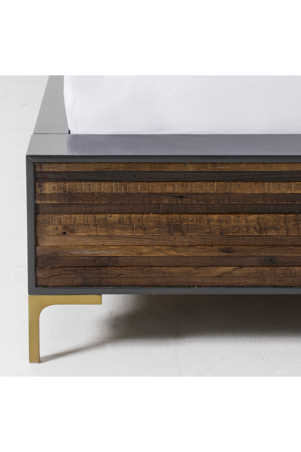 Weathered Peroba Queen Bed | Andrew Martin Zuma | OROA