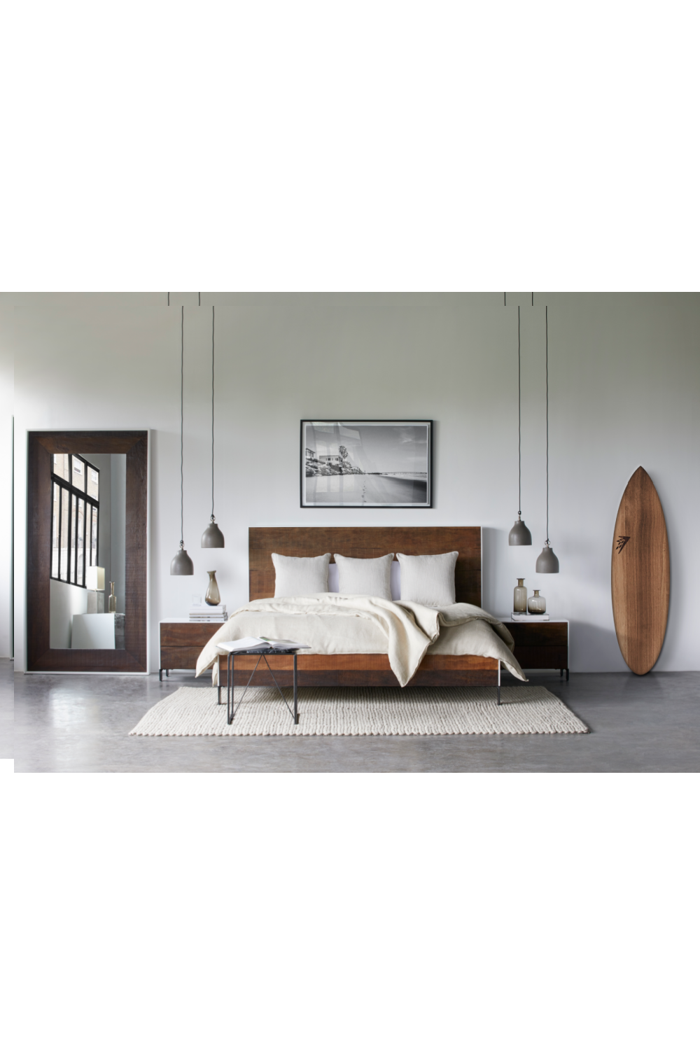 Brazilian Peroba King Size Bed | Andrew Martin Cardosa | OROA