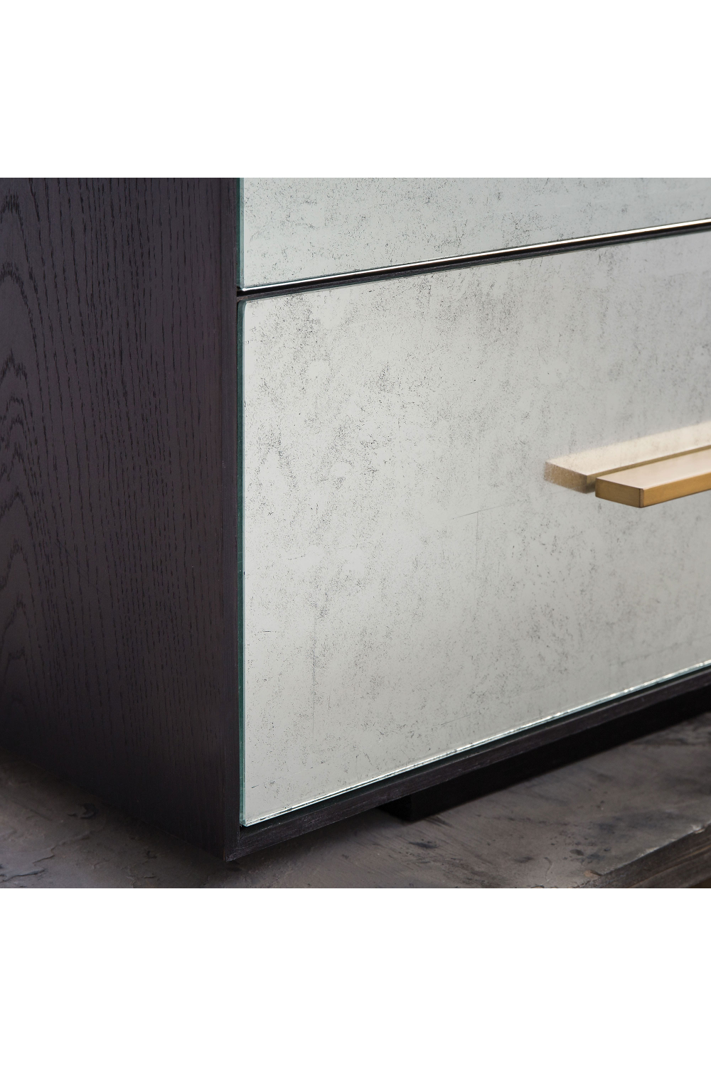 Plinth Base Oak Chest of Drawers - T | Andrew Martin Waters | Oroa.com