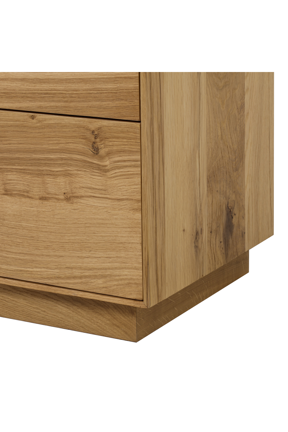 Natural Oak Two Drawer Nightstand | Andrew Martin Sands | OROA