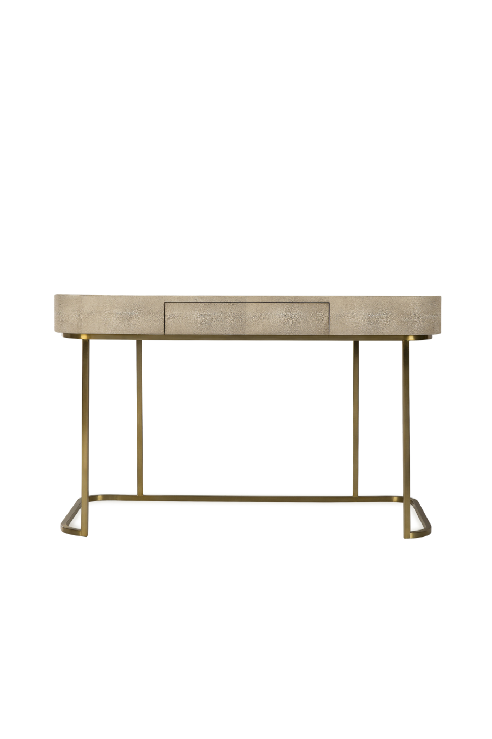 Taupe Shagreen Top Desk | Andrew Martin Jacques | OROA