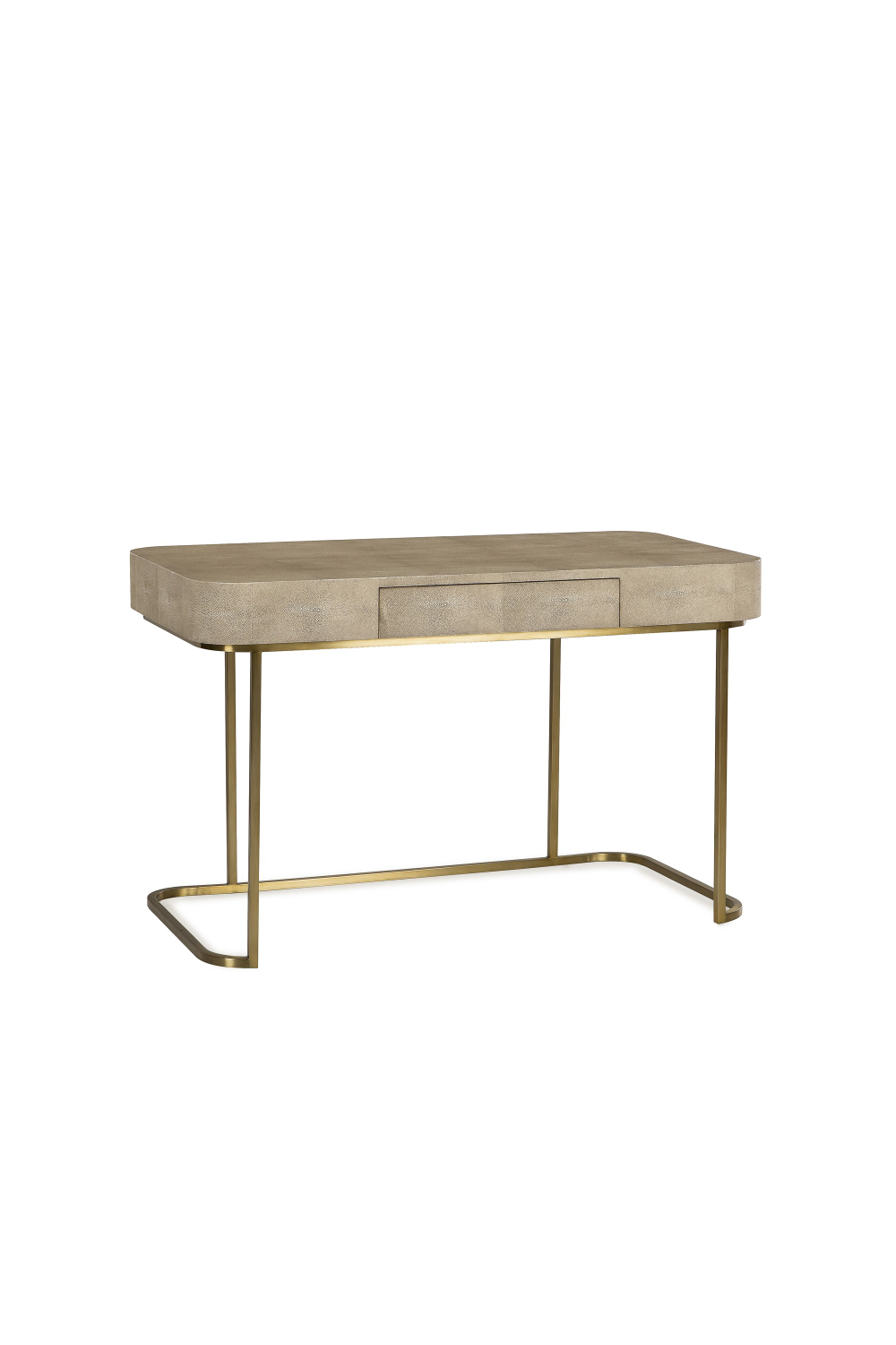 Taupe Shagreen Top Desk | Andrew Martin Jacques | OROA