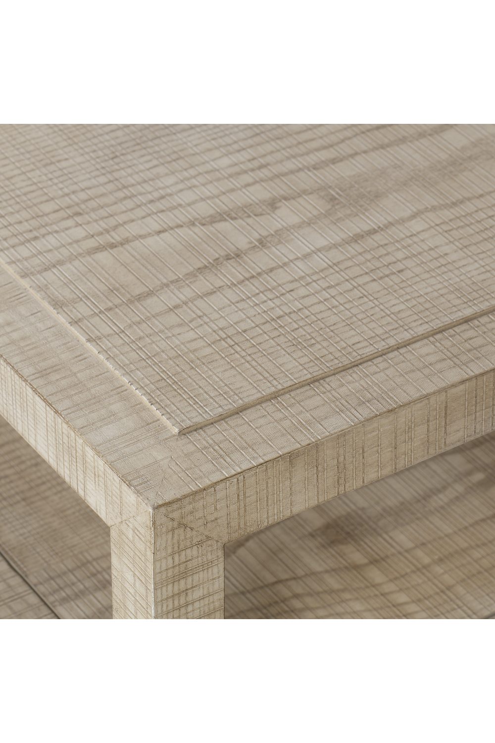 Natural Ash Solids Rectangular Coffee Table | Andrew Martin Raffles