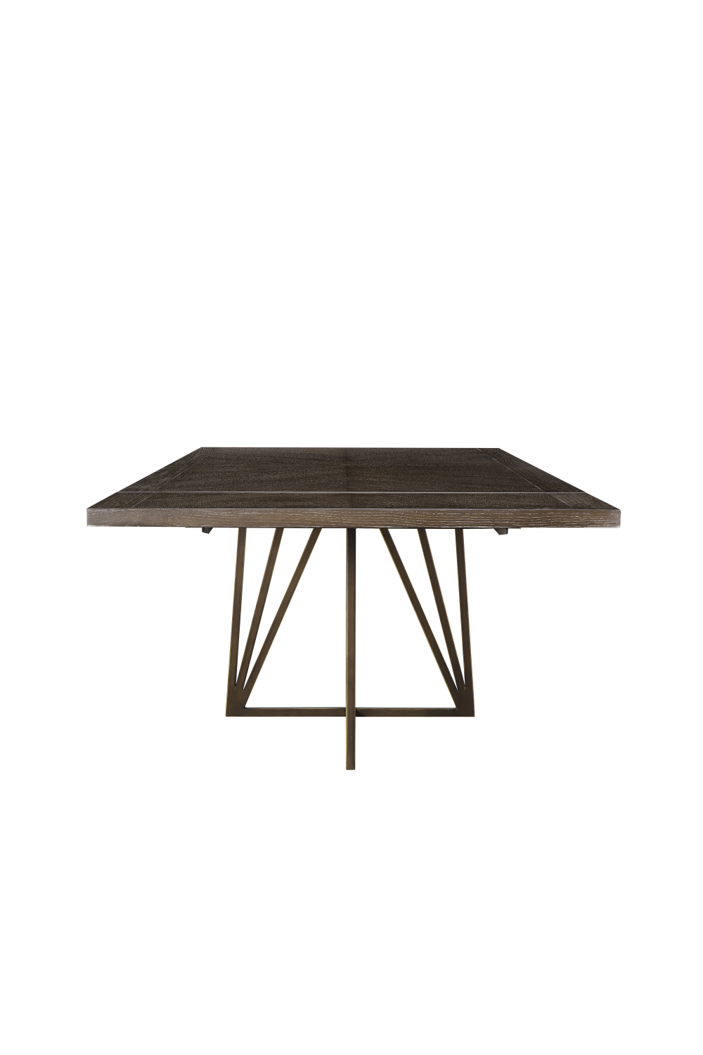 Dark Chocolate Oak Round Dining Table L | Andrew Martin Emerson | OROA