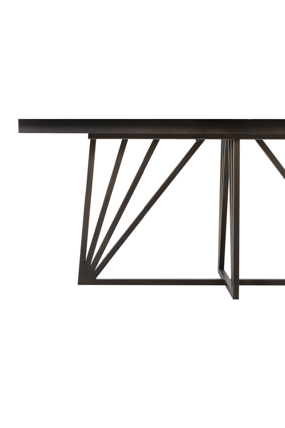 Bronze Base Extending Dining Table | Andrew Martin Emerson | OROA