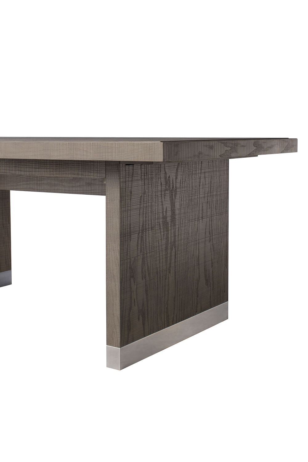 Gray Wooden Extending Dining Table | Andrew Martin Raffles | OROA