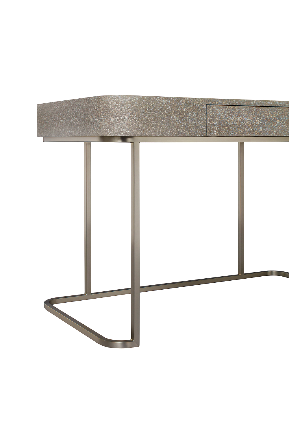 Gray Shagreen Top Desk | Andrew Martin Jacques | OROA