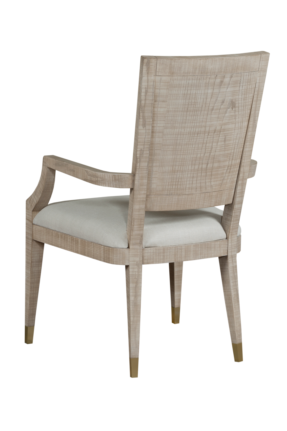 Ivory Upholstered Dining Armchair | Andrew Martin Raffles | OROA