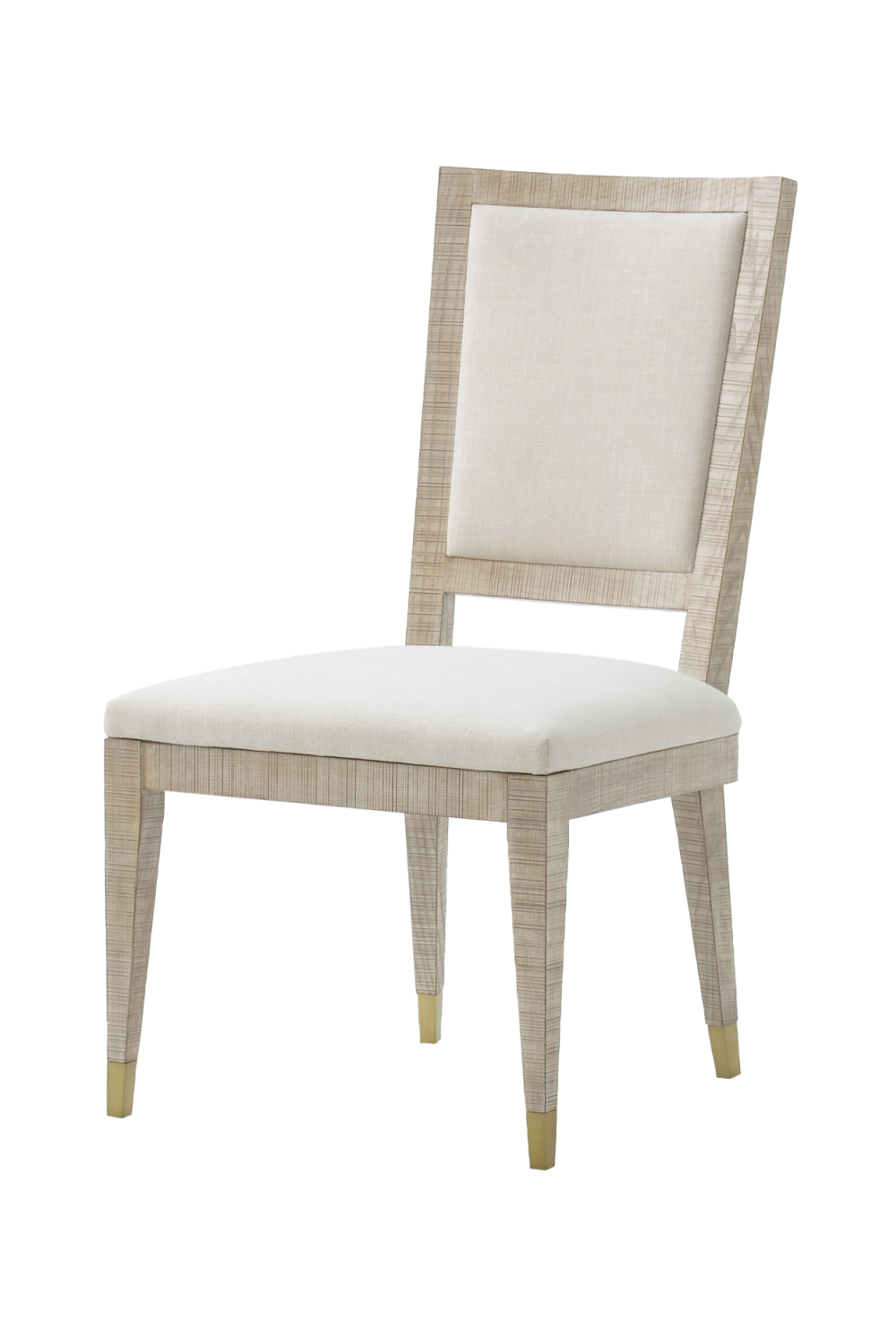 Ivory Upholstered Dining Chair | Andrew Martin Raffles | OROA