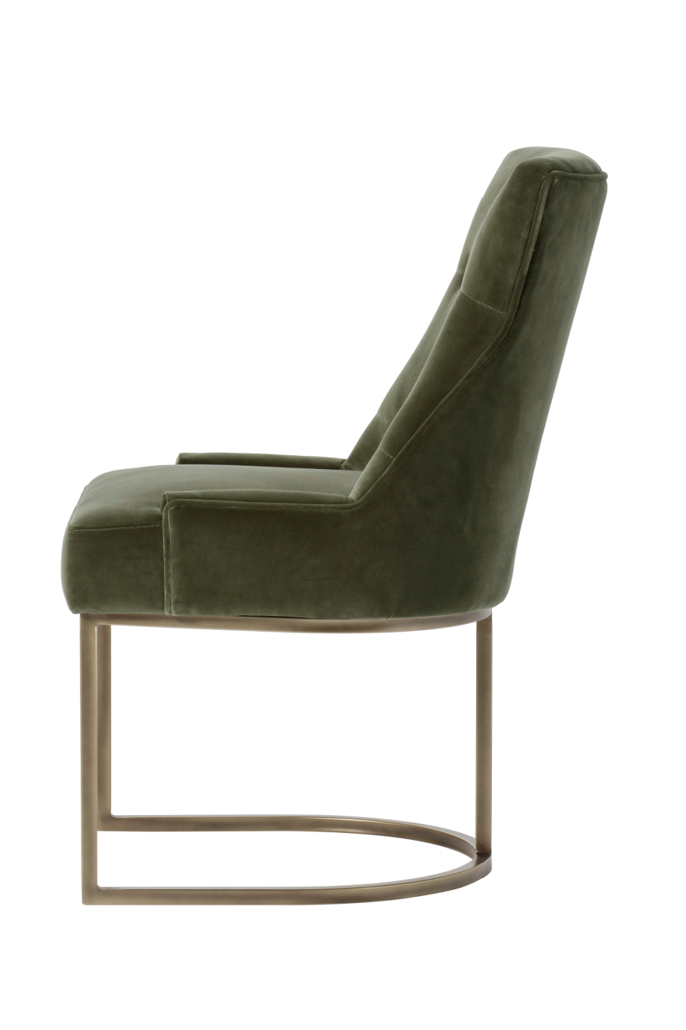 Aged Green Tufted Dining Chair | Andrew Martin Rupert | OROA